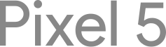 File:Pixel 5 wordmark.svg