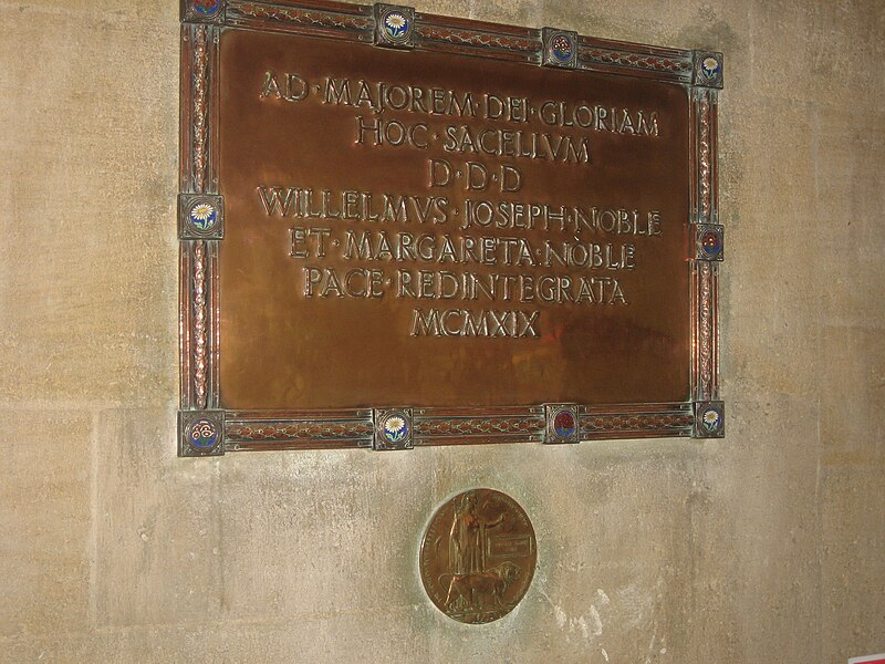 File:Plaque in Westminster College, Cambridge.jpg