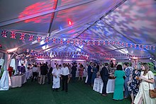 A commemorative event for the platinum jubilee at the British Embassy in Washington. Platinum Jubilee 2022 (52173077243).jpg