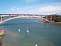 Pont Chateaubriand across Rance, France (250 m) (1991)