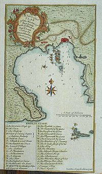 A plan of St. Louis de Sud 1748 Port Louis, Knowles.jpg