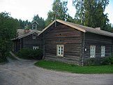 A traditional timber house in Tammela