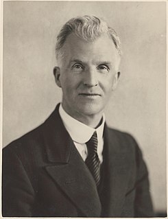 James Scullin Prime Minister Australia from 1929 to 1932