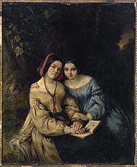 Portraits d'Héloïse et Anaïs Colin, par elles-mêmes - P2554 - Musée Carnavalet.jpg
