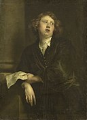 Portret van Henricus Liberti (1628-61). Componist en organist Rijksmuseum SK-C-312.jpeg