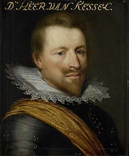 Portret van Willem Adriaen (?-1625), graaf van Hornes, heer van Kessel en Westwezel Rijksmuseum SK-A-561