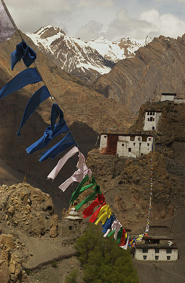 Prayer flags in Dhankar Prayer-flags-in-dhankar.jpg