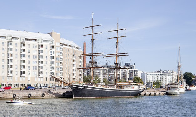 Vessel in the Port of Helsinki