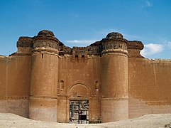 Le palais de Qasr al-Hayr al-Sharqi dans le Djebel Bishri