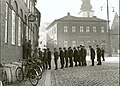 Bin layi a wajen dafa abinci a Klostertorv a Ålborg 1943