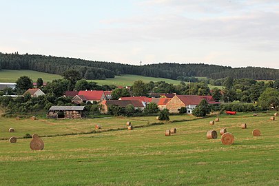 Panorama de Radějovice.