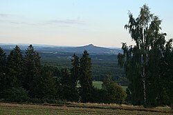 View from the Westweg to the Rauhen Kulm