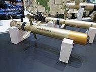 Red Arrow 12 missile at IDEX 2017.jpg