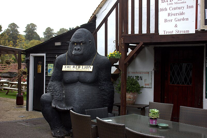 File:Red Lion gorilla - geograph.org.uk - 5151843.jpg