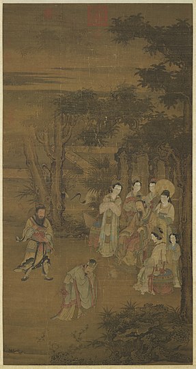 Song dynasty portrayal of Emperor Wen of Han