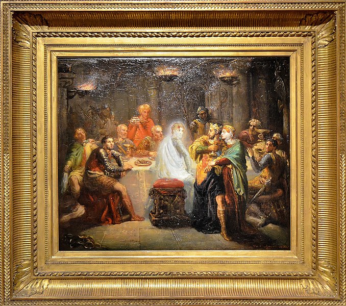 File:Reims (Marne) - Musée des Beaux-Arts - "Le Spectre de Banquo" (Théodore Chassériau, 1819-1856) (30805592377).jpg