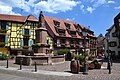 Place de la Sinne, Ribeauvillé, dept. Haut-Rhin