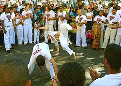 Capoeirabemutató