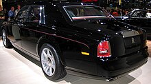 Rolls-Royce Phantom identical to the Centenary Edition (rear view) Rolls-Royce Phantom Series I rear.jpg