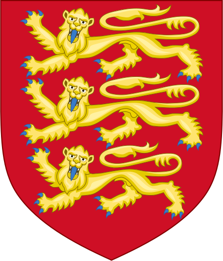 ไฟล์:Royal Arms of England (1198-1340).svg