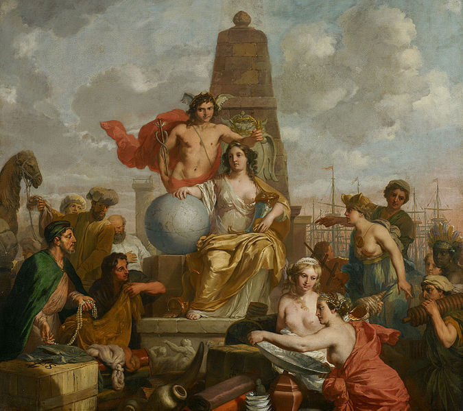 File:SA 34496-De Stedenmaagd van Amsterdam-De Stedenmaagd van Amsterdam, de hulde ontvangend van verschillende volken-Allegorie op de welvaart van Amsterdam.jpg