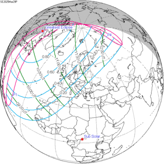 Solar Eclipse Of March 29, 2025