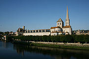 L'abbazia di Saint-Savin-sur-Gartempe, nel 2007