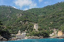 The cove of San Fruttuoso