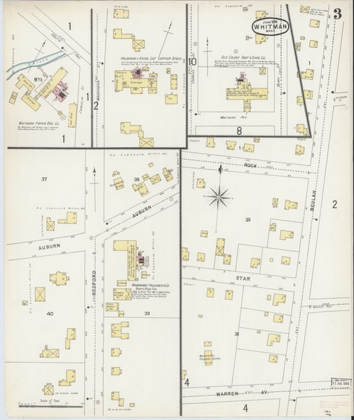 File:Sanborn Fire Insurance Map from Whitman, Plymouth County, Massachusetts. LOC sanborn03890 002-3.tif