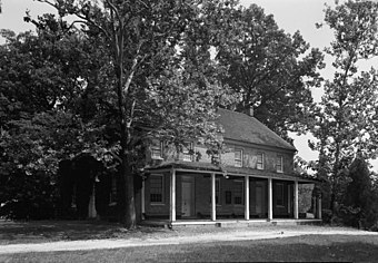 File:Sandy Spring Meetinghouse 1936.jpg (Source: Wikimedia)