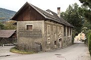 Deutsch: Sankt Michael im Lungau, denkmalgeschützte Anlage "Haindlgut"; Gebäude Schulgasse 71.