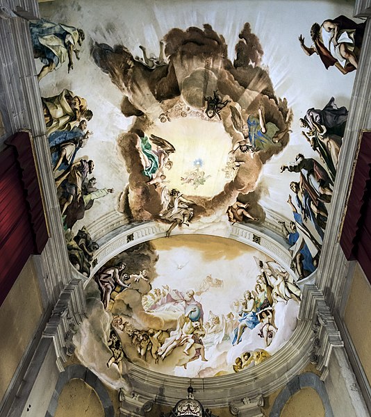 File:Santa Giustina (Padua) - Chapel of the holy sacrament - Ceiling.jpg