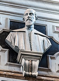 Santa Maria degli Scalzi (Venice) - Cappella Venier - Bust of Angelo Venier.jpg