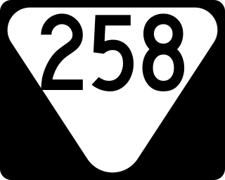 <span class="mw-page-title-main">Tennessee State Route 258</span> State highway in Tennessee, United States