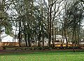 Picnic tables in Shadywood Park in w:Hillsboro, Oregon.