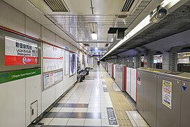 Платформа №1 линии Маруноути