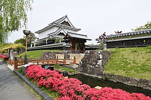 模擬櫓と虎口跡