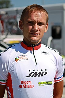 Siarhei Papok Belarusian racing cyclist