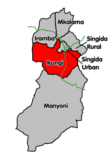 <span class="mw-page-title-main">Ikungi District</span> District in Singida Region, Tanzania