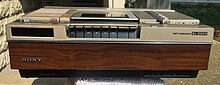 File:Sony Beta VCR Time Commander SL 5800 foto by Andy Hemmer Cincinnati.jpg