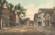 South Main Street, Looking North, Middleborough, MA