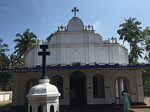 Front View of St. George Church, Cherai
