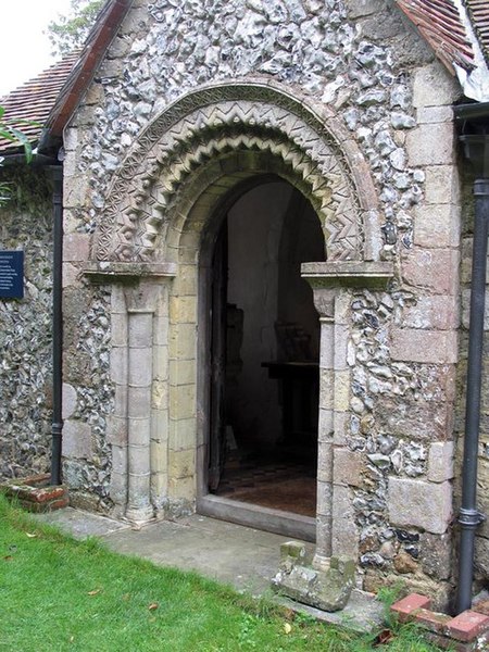 File:St Mary Magdalene, Tortington, Sussex - Porch - geograph.org.uk - 1652705.jpg