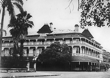 Bellevue Hotel, 1933