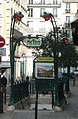 Вход Guimard в метро Réaumur - Sébastopol