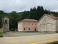 Italiano: Stazione ferroviaria di Campo Ligure-Masone. Gli edifici adiacenti alla stazione