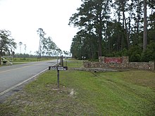 Stephen C. Foster State Park entrance.JPG