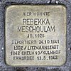 Stolperstein.Mitte.Ohmstraße 1.Rebekka Meschoulam.2115.jpg