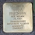 Hanna Friedmann, Flensburger Straße 22, Berlin-Hansaviertel, Deutschland