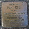 Stolperstein für Max Hesse